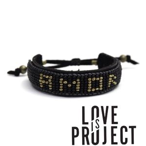 ♥️LIP♥️ OTAVALO AMOR BRACELET - BLACK